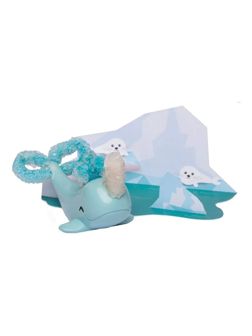 Grow Your Own Crystal Narwhal Kit